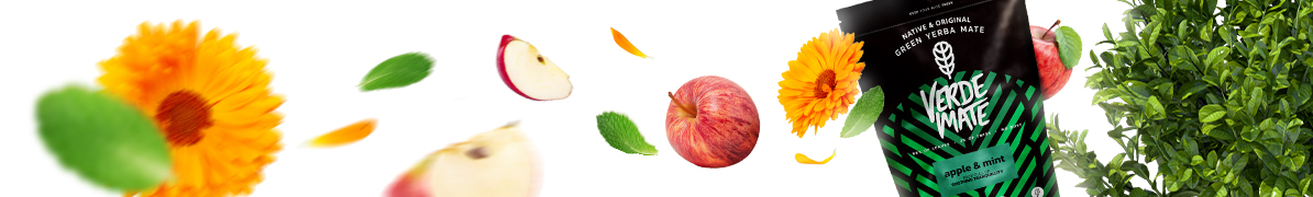 Baner Verde Mate Green Apple & Mint – yerba mate z jabłkiem i miętą