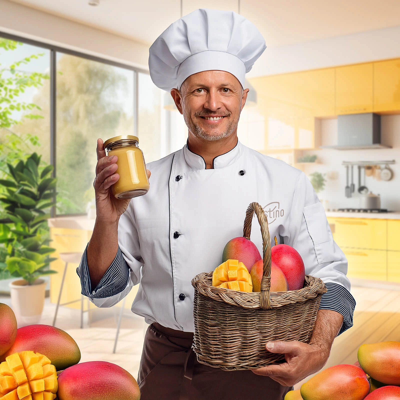 Masło orzechowe w proszku Nustino Mango