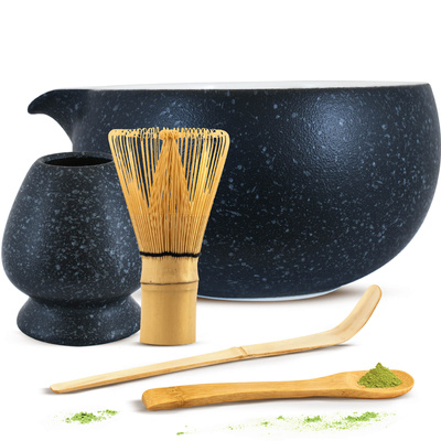 Zestaw akcesoriów do parzenia herbaty matcha