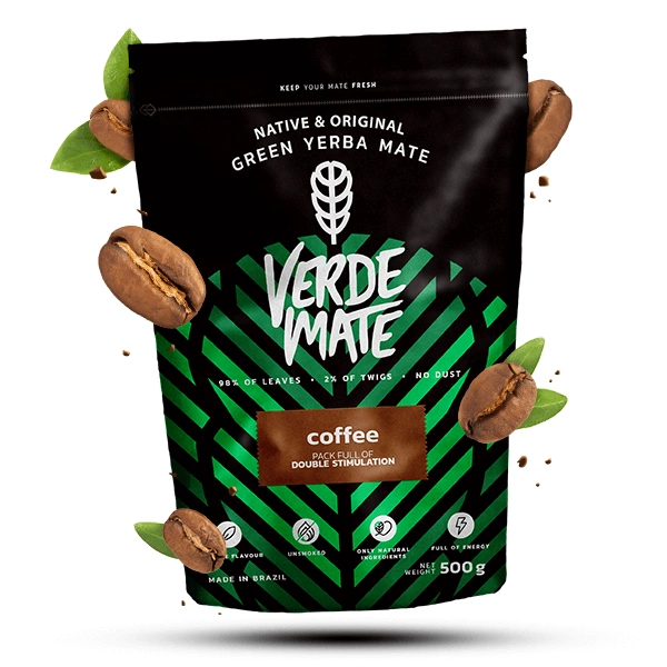 Verde Mate Green Coffee Tostada - Zbliżenie