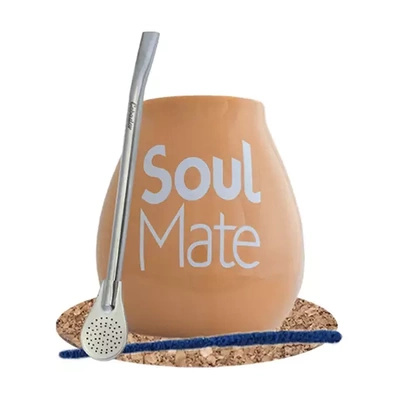Zestaw tykwa beżowa Soul Mate bombilla