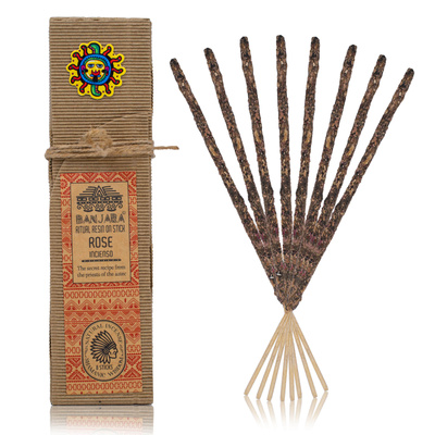 Kadzidła patyczkowe Banjara Ritual Resin – Rose