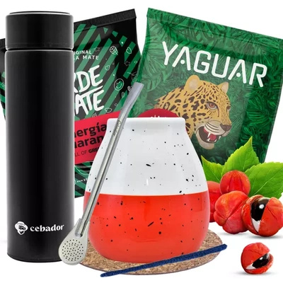 Zestaw startowy Yerba Mate TERMOS Matero 2x50g