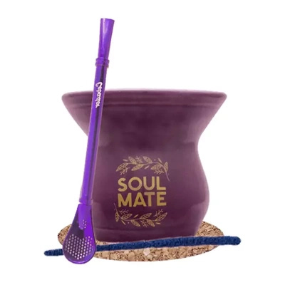 Zestaw Akcesoriów do Yerba Mate: Matero + Bombilla