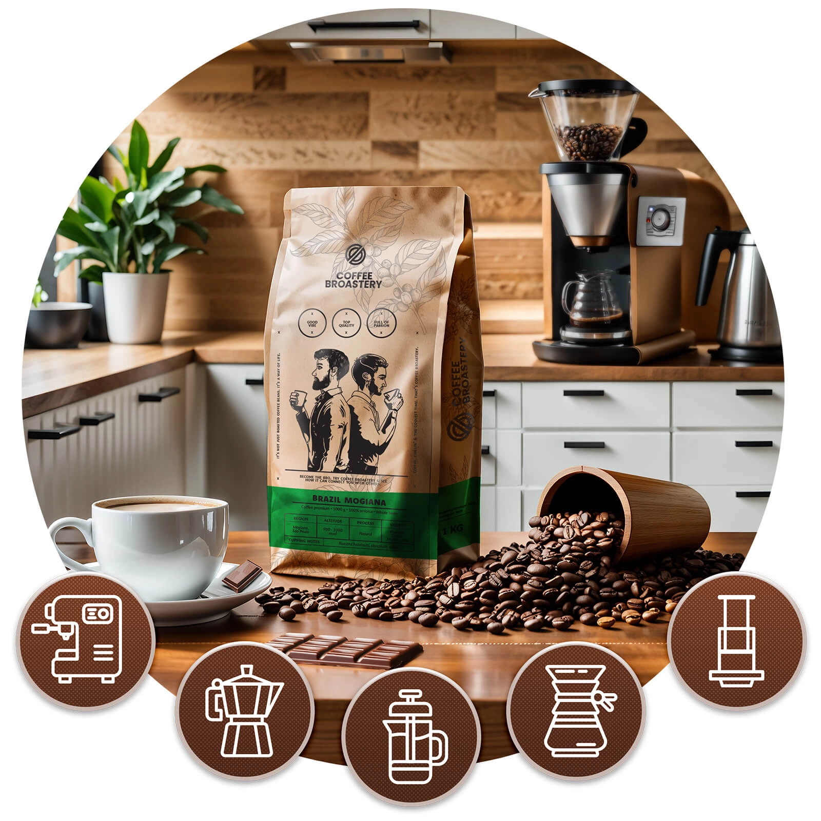 Coffee Broastery Brazil Mogiana