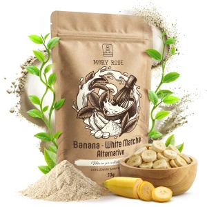 Mary Rose – White Matcha Alternative – Banan (w proszku) 50 g