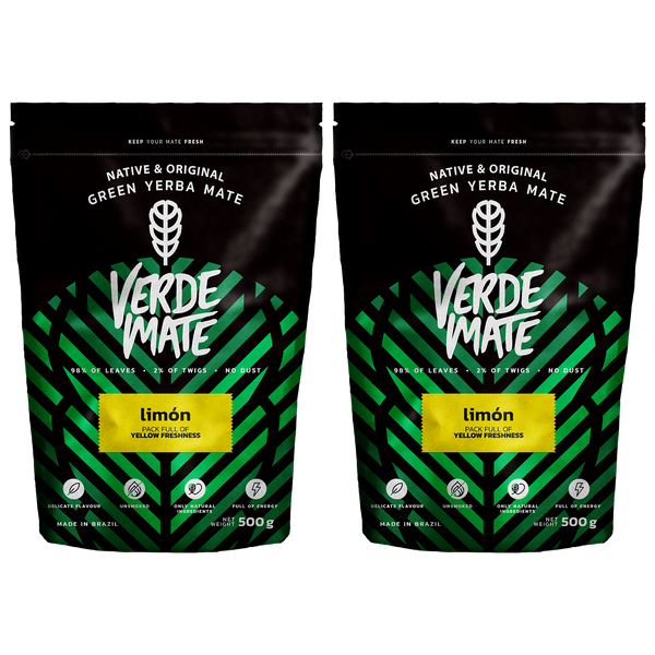 Verde Mate Green Limon (cytrynowa) 2 x 0,5kg