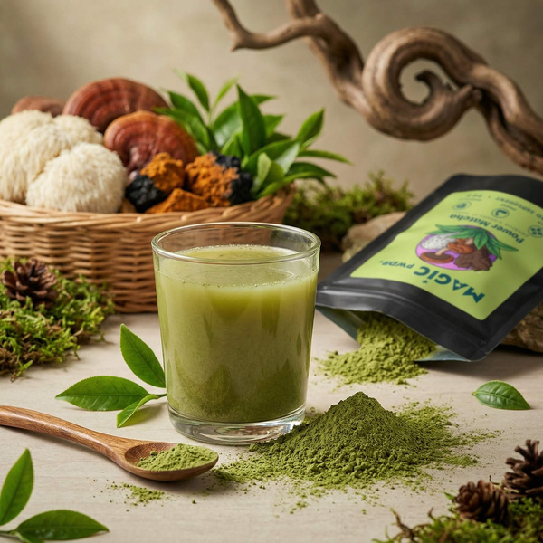 Magic Pwdr – Power Matcha – Energy & Focus Blend 30 g