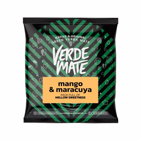 Verde Mate Green Mango & Maracuya - Zbliżenie