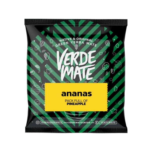 Verde Mate Green Ananas - Zbliżenie