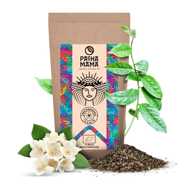 Guayusa Pachamama Jazmín – organiczna z jaśminem – 100g