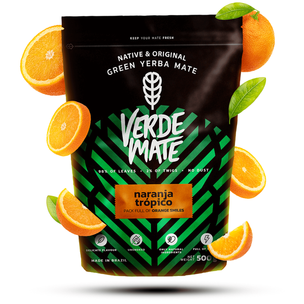 Verde Mate Green Naranja Tropico 0,5kg