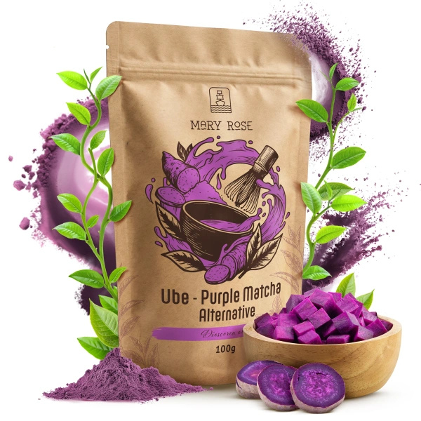 Mary Rose – Purple Matcha Alternative – Ube (w proszku) 100 g