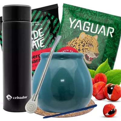 Zestaw Yerba Mate Green Energia 100g TERMOS