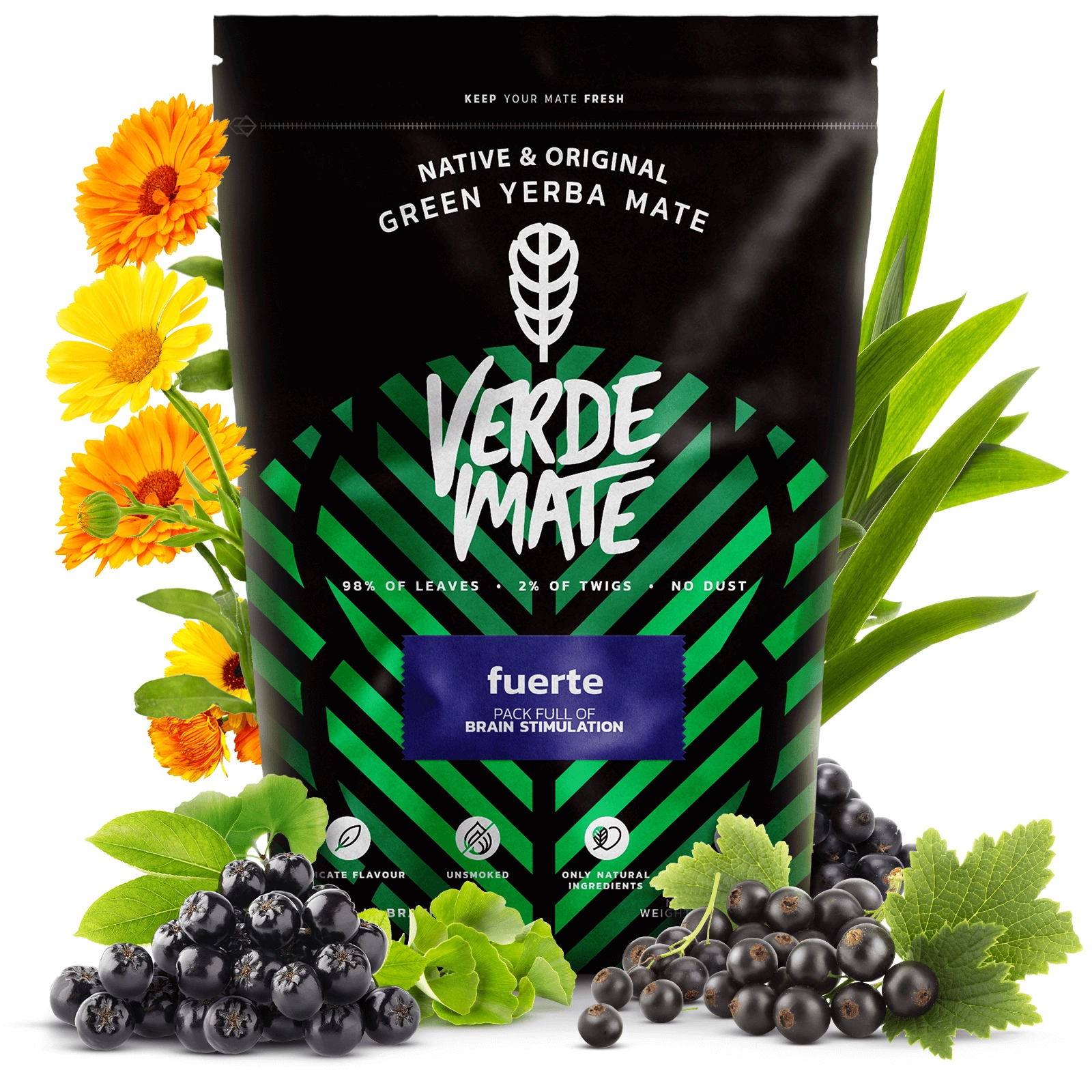 Verde Mate Green Fuerte - Zbliżenie na susz