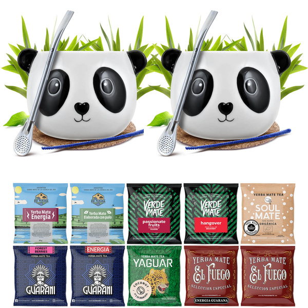 Zestaw Yerba Mate DLA DWOJGA Matero Bombilla 