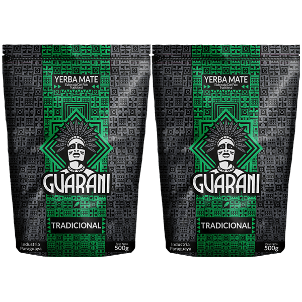 Yerba Mate GUARANI Elaborada 2x500g = 1kg