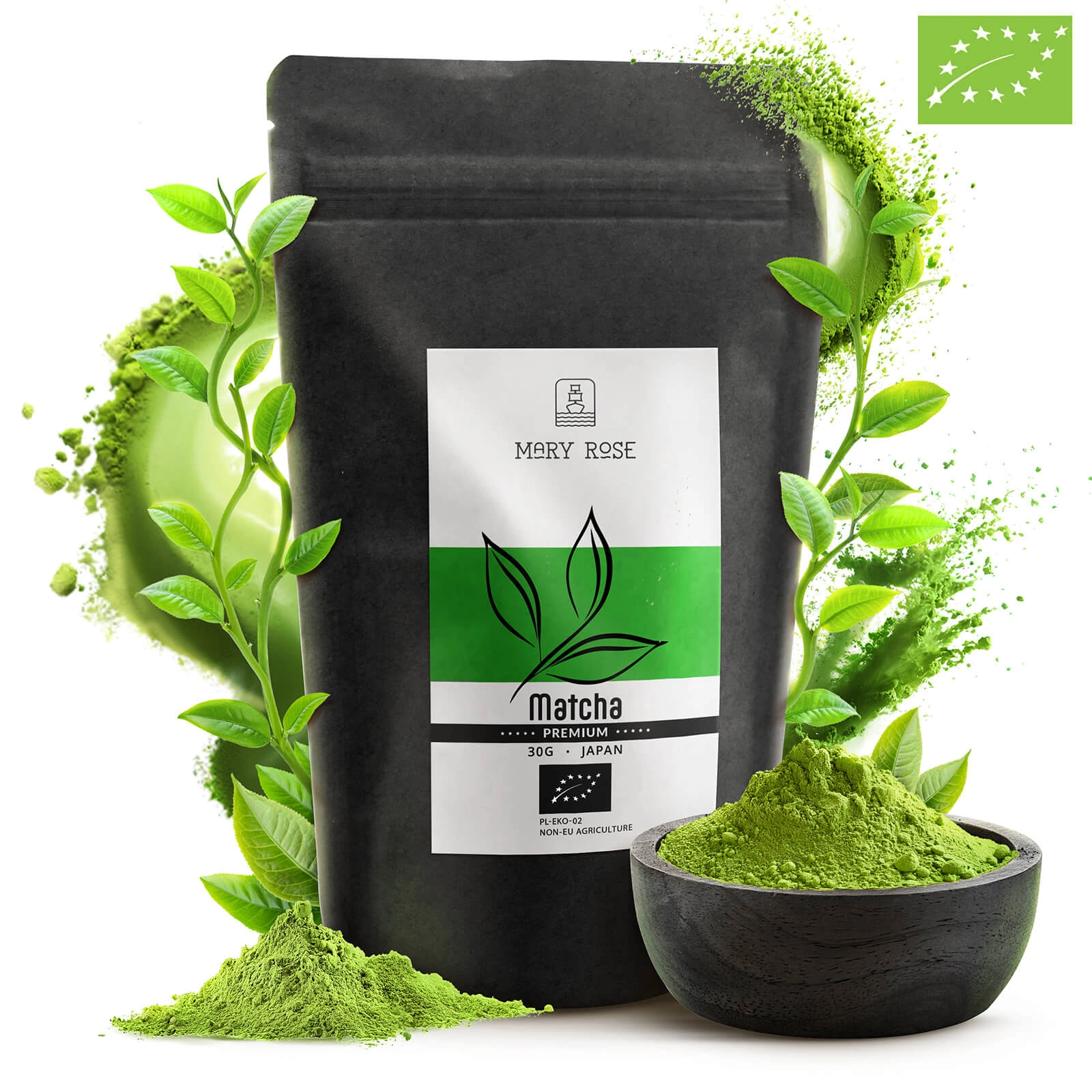Ekologiczna Matcha BIO Premium Mary Rose