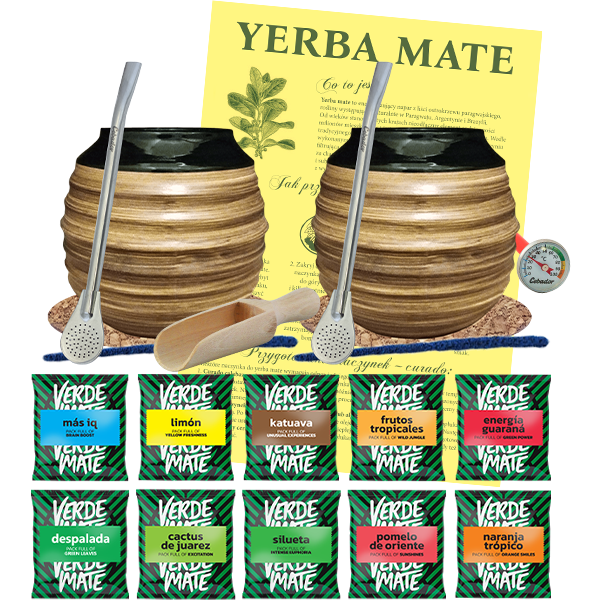 Zestaw yerba mate dla pary 10x50g