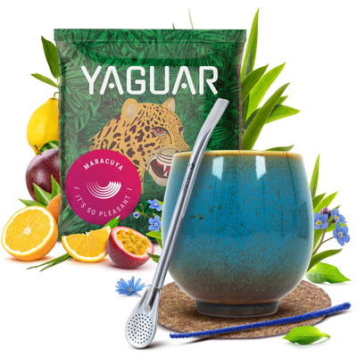 Zestaw yerba mate 50g + tykwa