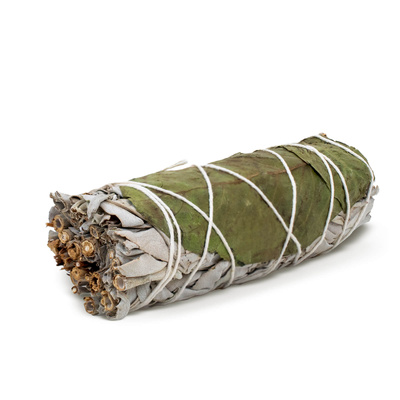 Biała szałwia z bazylią – Kadzidło 20-30 g (rolka)