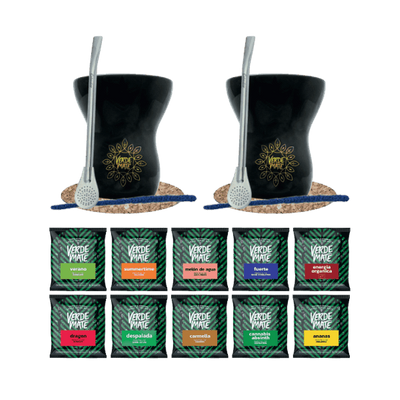 Zestaw Yerba VERDE MATE GREEN 500g DLA DWOJGA