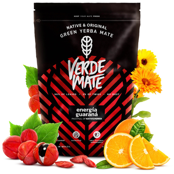 Zestaw yerba mate 2x500g Verde Mate + tykwa Marmori