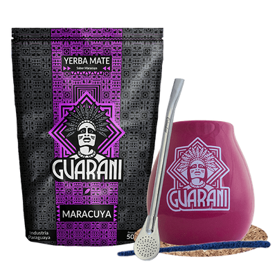Zestaw Startowy do Yerba Mate Marakuja Tykwa 500g