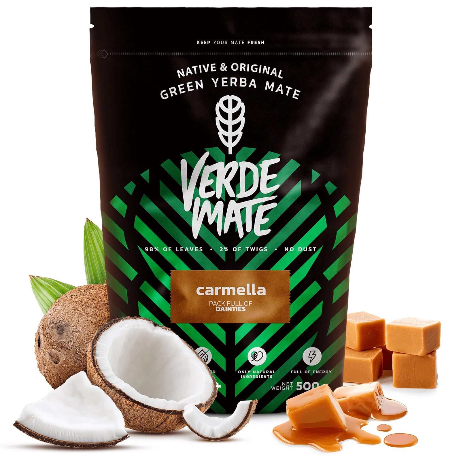 Verde Mate Green Carmella - Zbliżenie