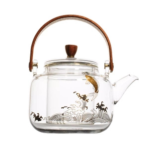 Szklany dzbanek z zaparzaczem Pescado 500 ml