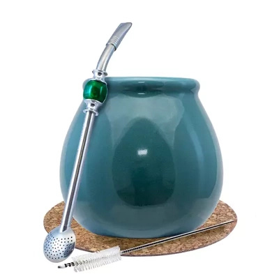 Zestaw Yerba Mate Matero / Tykwa + Bombilla INOX