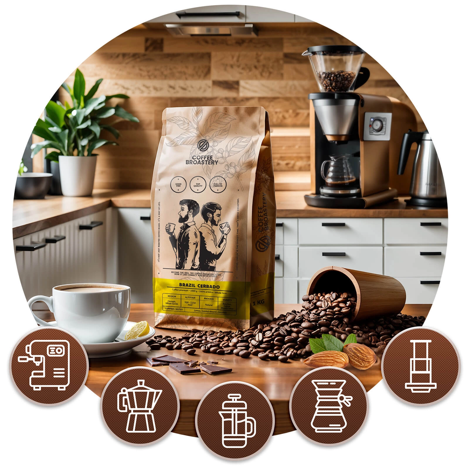 Coffee Broastery Brazil Cerrado