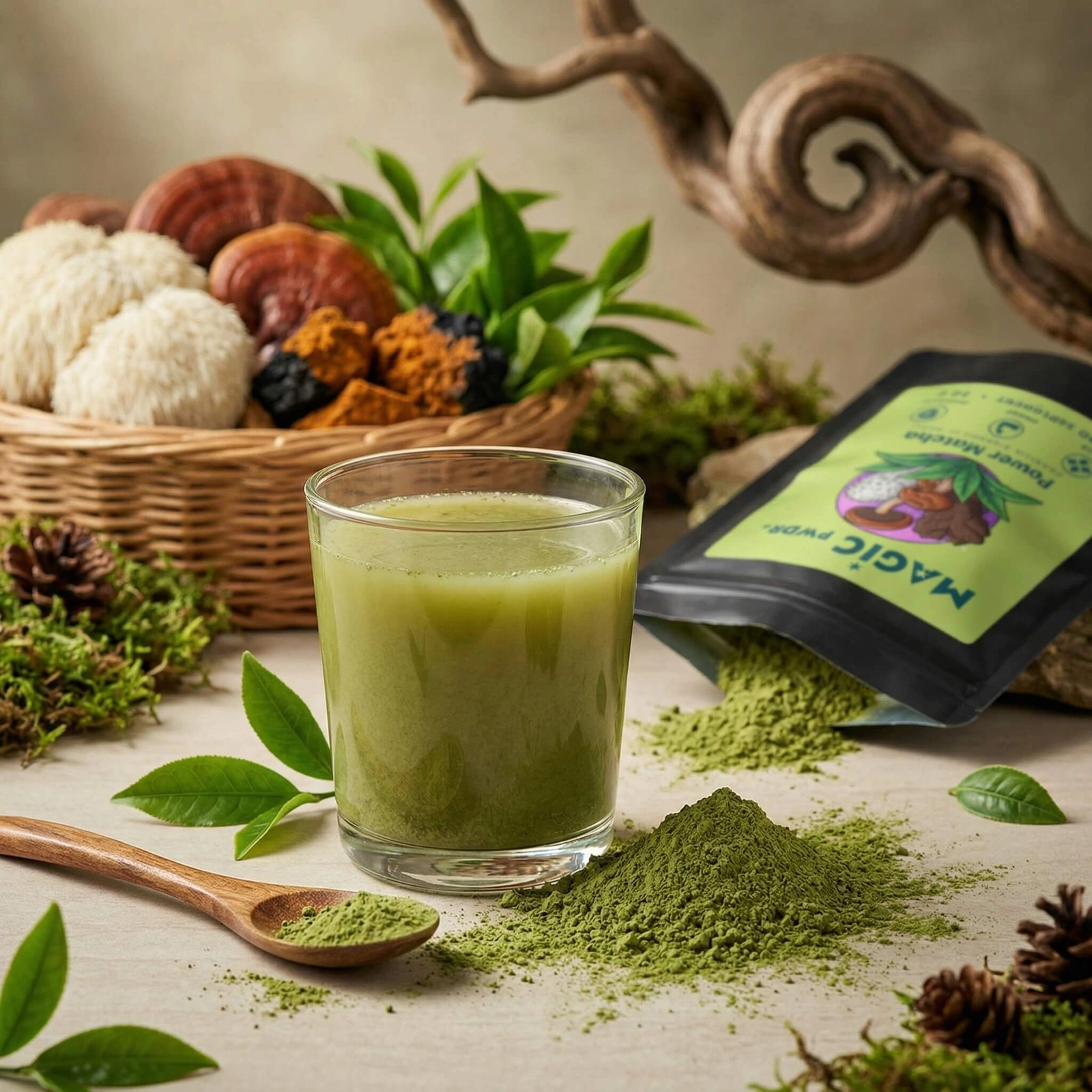 Magic Pwdr Power Matcha
