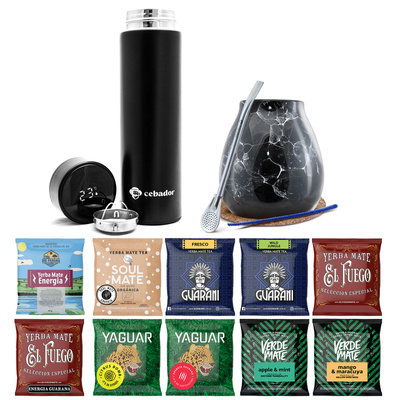 Zestaw Yerba Mate na start 10x50g 500g Termos