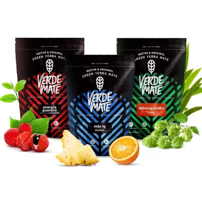 Zestaw Yerba Mate Verde Mate Owocowe 3x500g