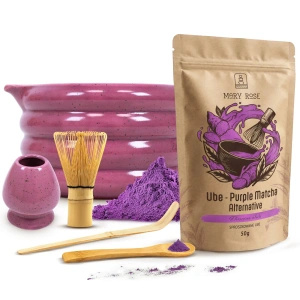 Zestaw do przygotowania Purple Matcha