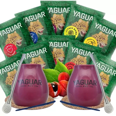 Zestaw degustacyjny yerba mate dla dwojga 10x50g