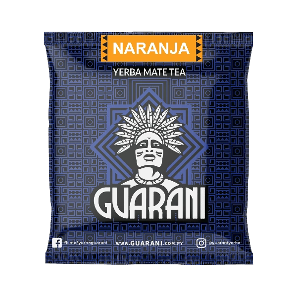 Yerba Mate Guarani Naranja - w opakowaniu